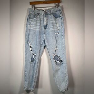 Women’s Straight, Light-Wash Jeans